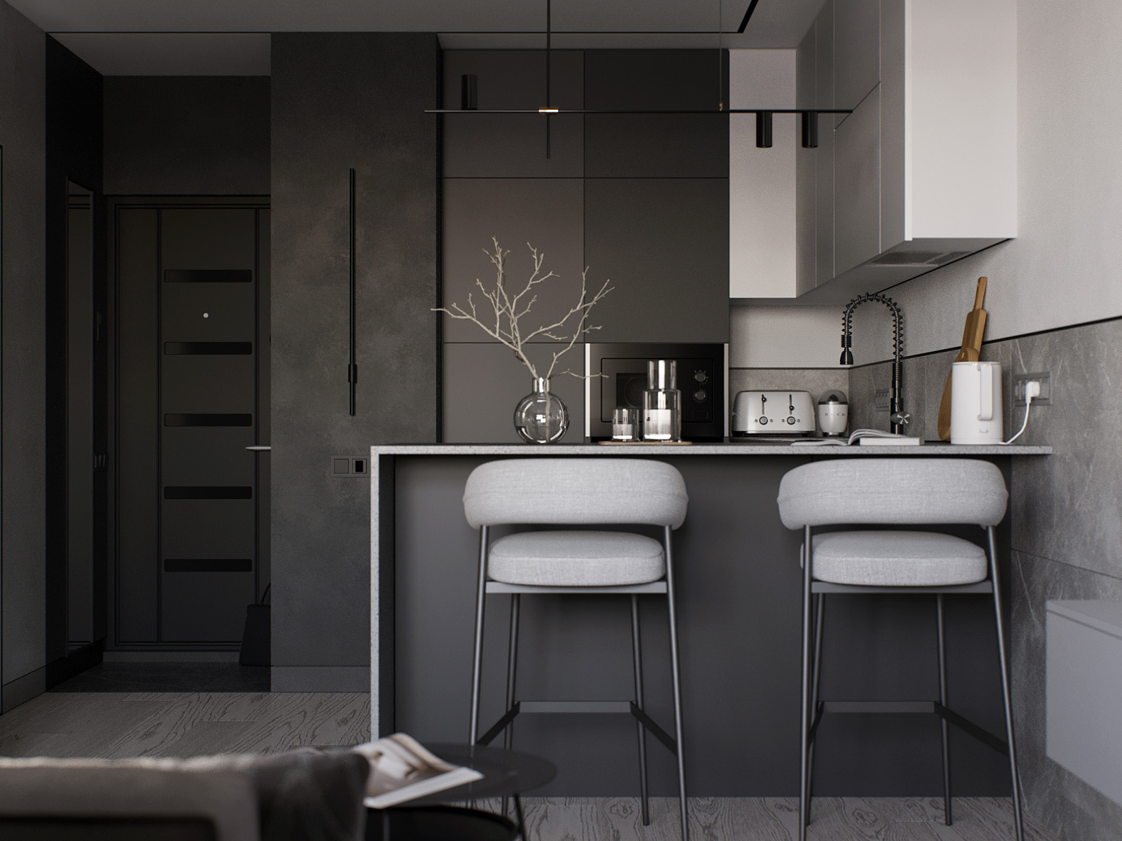 Шилкинская — другое освещение, гостиная